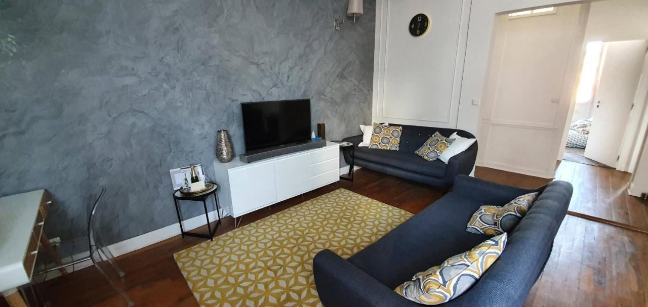 Ferienwohnung L'Ecu : Un Haussmannien Accueillant! Reims Exterior foto